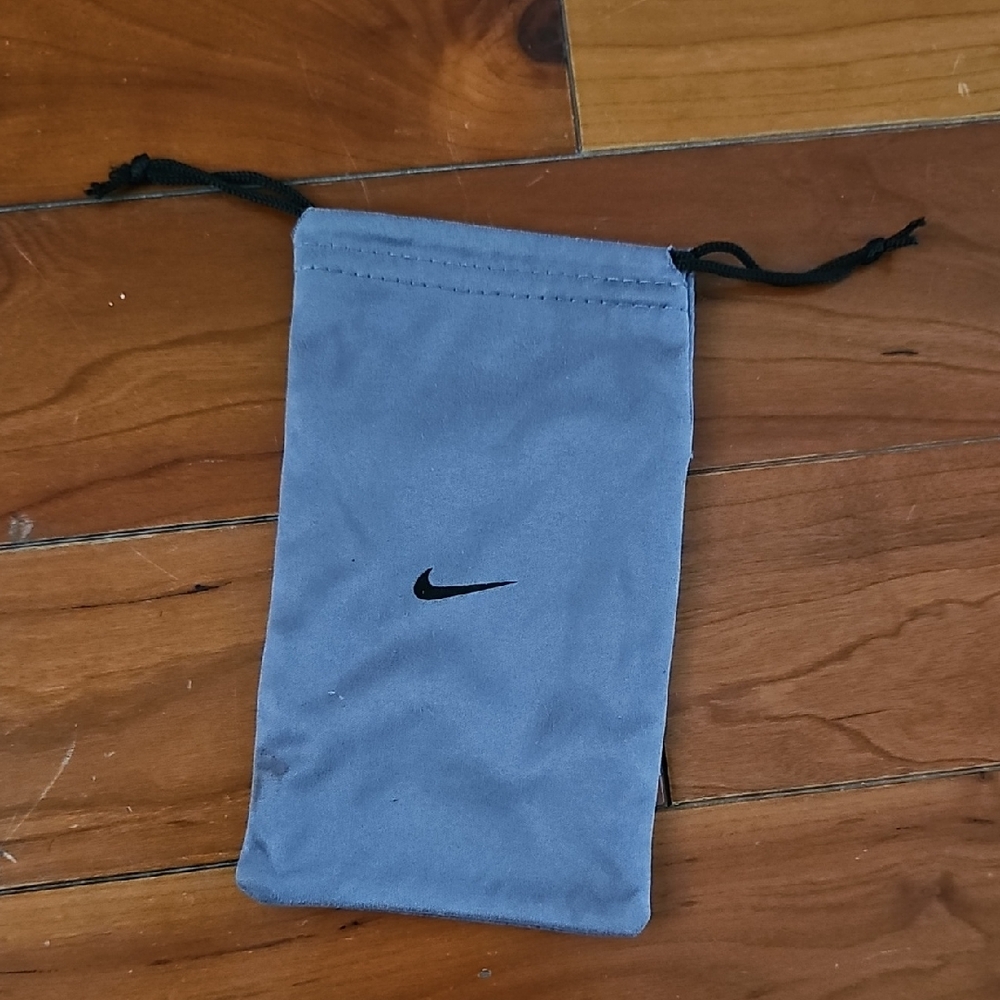 Nike Grey Drawstring Pouch